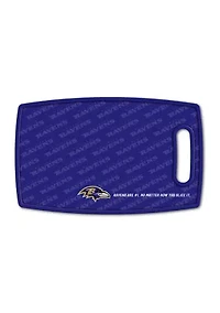 YouTheFan NFL Baltimore Ravens Logo Series Cutting Board