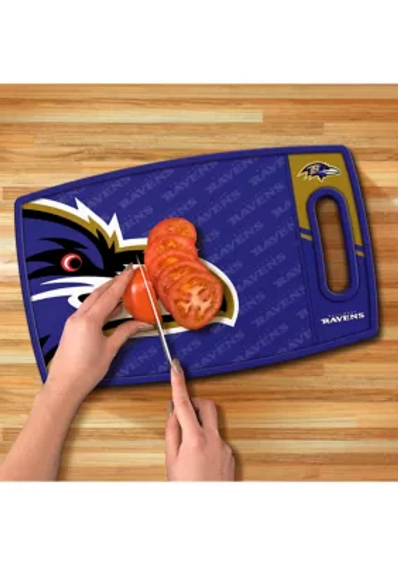 YouTheFan NFL Baltimore Ravens Logo Series Cutting Board