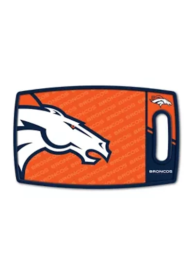 YouTheFan NFL Denver Broncos Logo Series Cutting Board