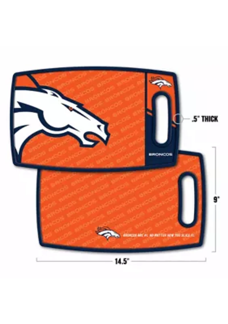 YouTheFan NFL Denver Broncos Logo Series Cutting Board
