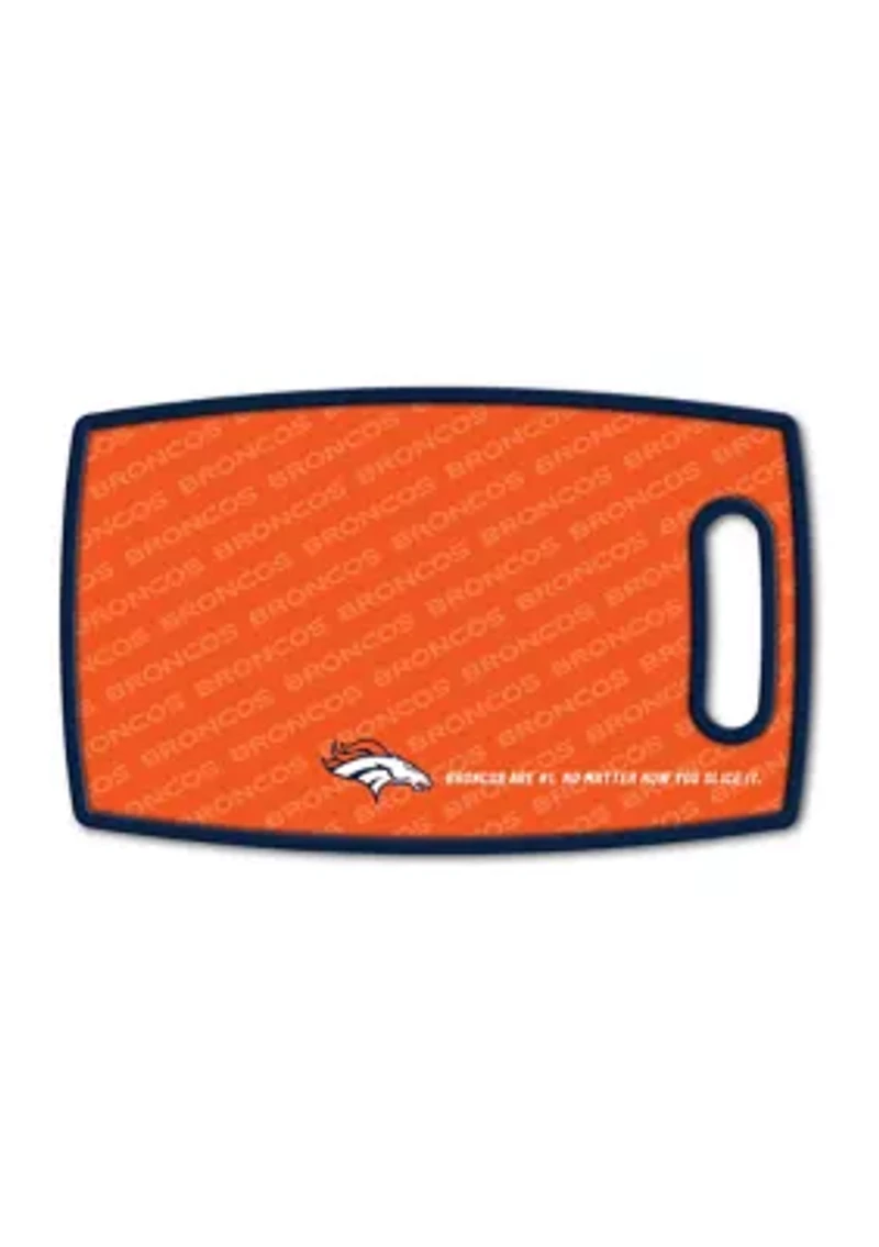 YouTheFan NFL Denver Broncos Logo Series Cutting Board