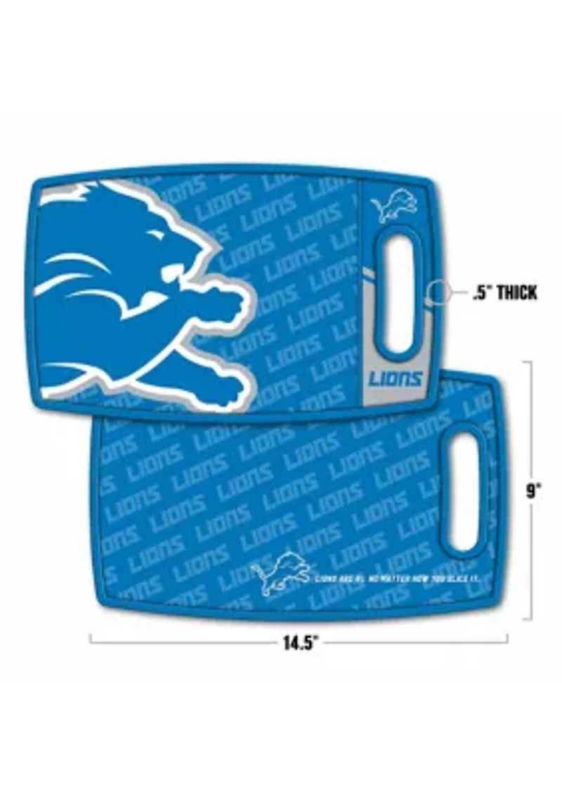 YouTheFan NFL Detroit Lions Logo Series Cutting Board