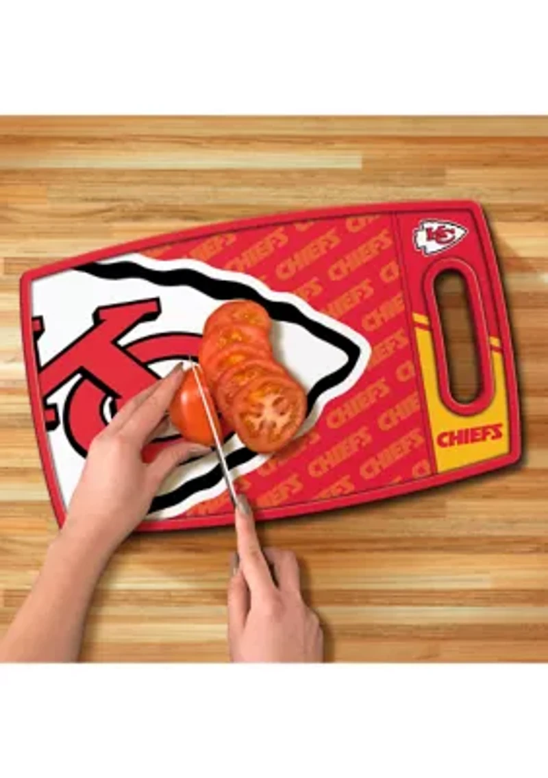 YouTheFan NFL Kansas City Chiefs Logo Series Cutting Board