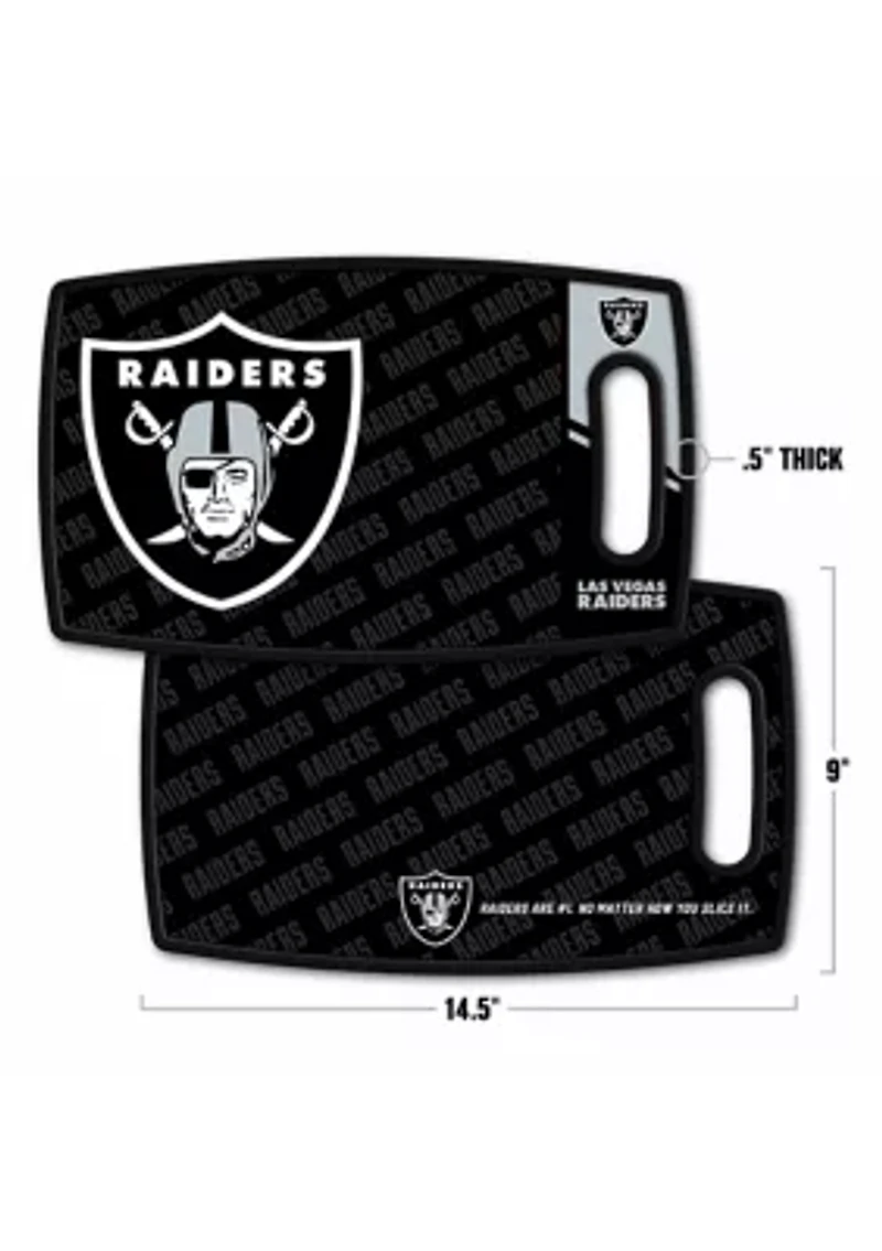 Oakland Raiders YouTheFan NFL Las Vegas Raiders Logo Series Cutting Board