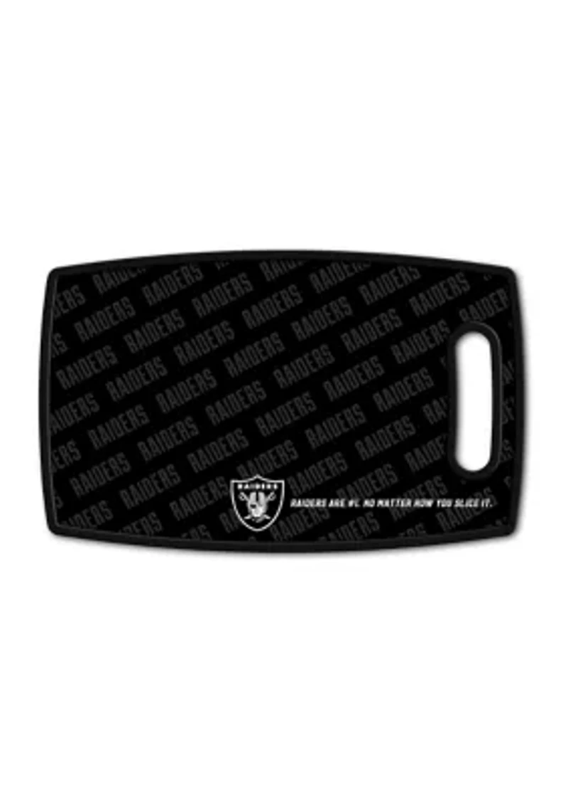 Oakland Raiders YouTheFan NFL Las Vegas Raiders Logo Series Cutting Board