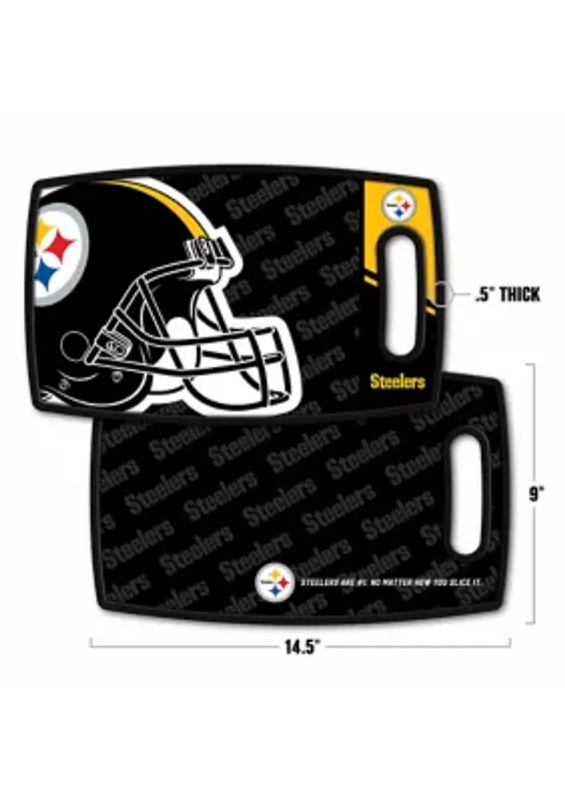 YouTheFan NFL Pittsburgh Steelers Logo Series Cutting Board