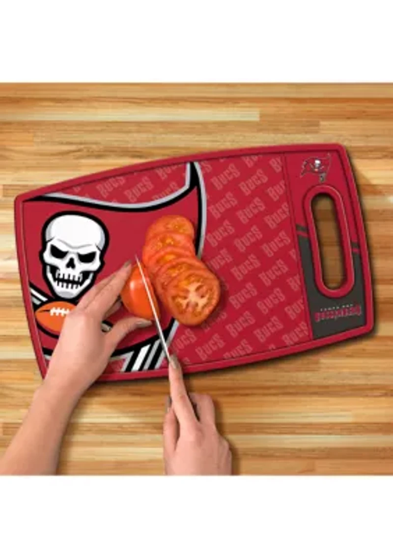 YouTheFan NFL Tampa Bay Buccaneers Logo Series Cutting Board