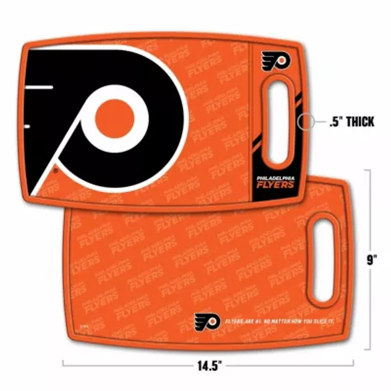 YouTheFan NHL Philadelphia Flyers Logo Series Cutting Board