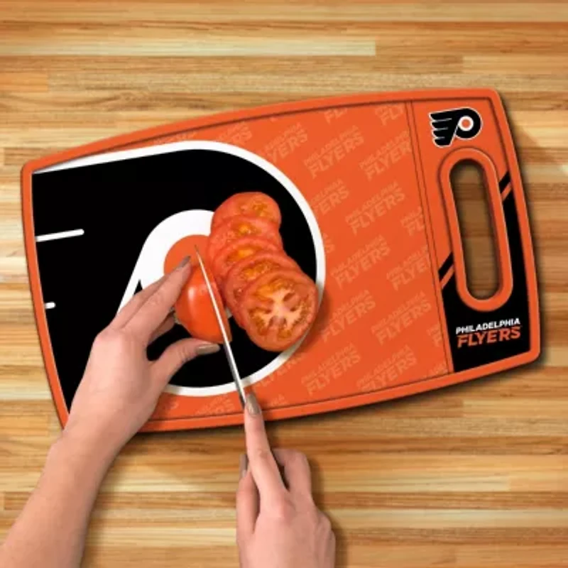 YouTheFan NHL Philadelphia Flyers Logo Series Cutting Board