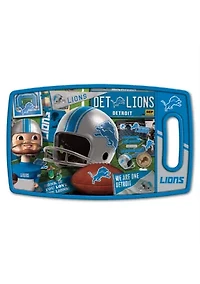 YouTheFan NFL Detroit Lions Retro Series Cutting Board