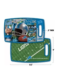 YouTheFan NFL Detroit Lions Retro Series Cutting Board