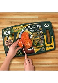 YouTheFan NFL Green Bay Packers Retro Series Cutting Board