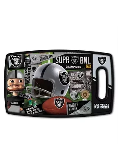 Oakland Raiders YouTheFan NFL Las Vegas Raiders Retro Series Cutting Board