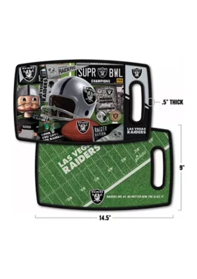 Oakland Raiders YouTheFan NFL Las Vegas Raiders Retro Series Cutting Board
