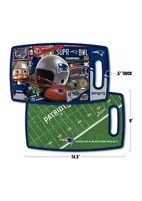 YouTheFan NFL New England Patriots Retro Series Cutting Board