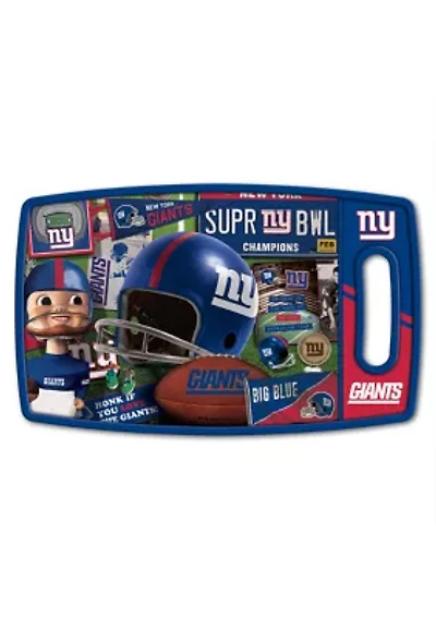 YouTheFan NFL New York Giants Retro Series Cutting Board