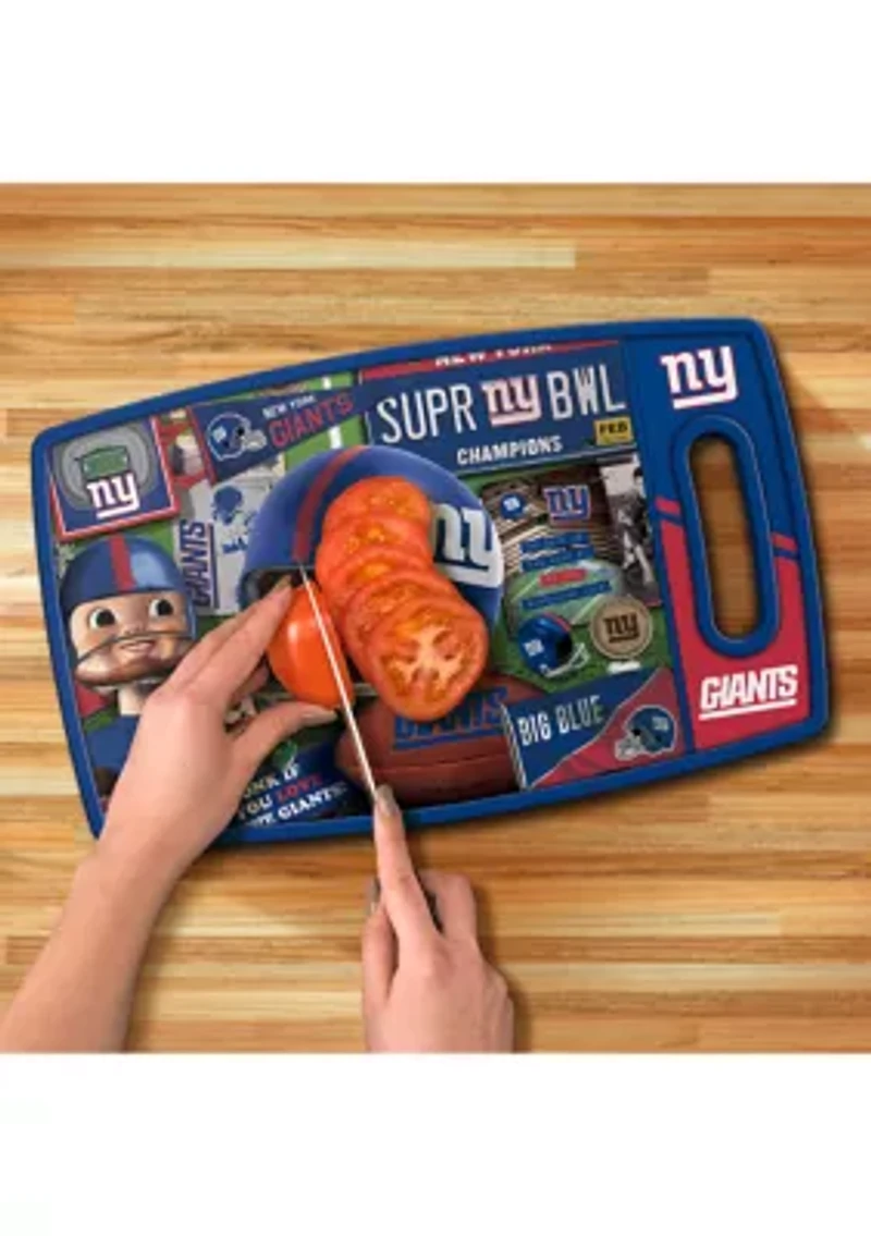 YouTheFan NFL New York Giants Retro Series Cutting Board