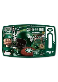YouTheFan NFL New York Jets Retro Series Cutting Board