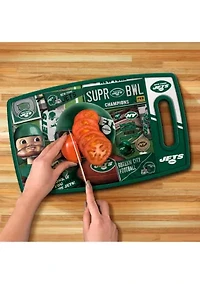 YouTheFan NFL New York Jets Retro Series Cutting Board