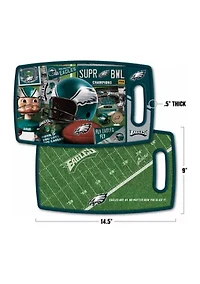 YouTheFan NFL Philadelphia Eagles Retro Series Cutting Board