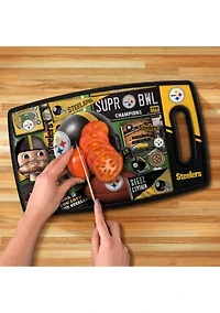YouTheFan NFL Pittsburgh Steelers Retro Series Cutting Board