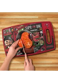 YouTheFan NFL Tampa Bay Buccaneers Retro Series Cutting Board
