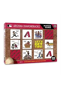 YouTheFan MLB Arizona Diamondbacks Licensed Memory Match Game