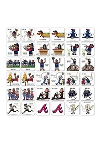 YouTheFan MLB Atlanta Braves Licensed Memory Match Game