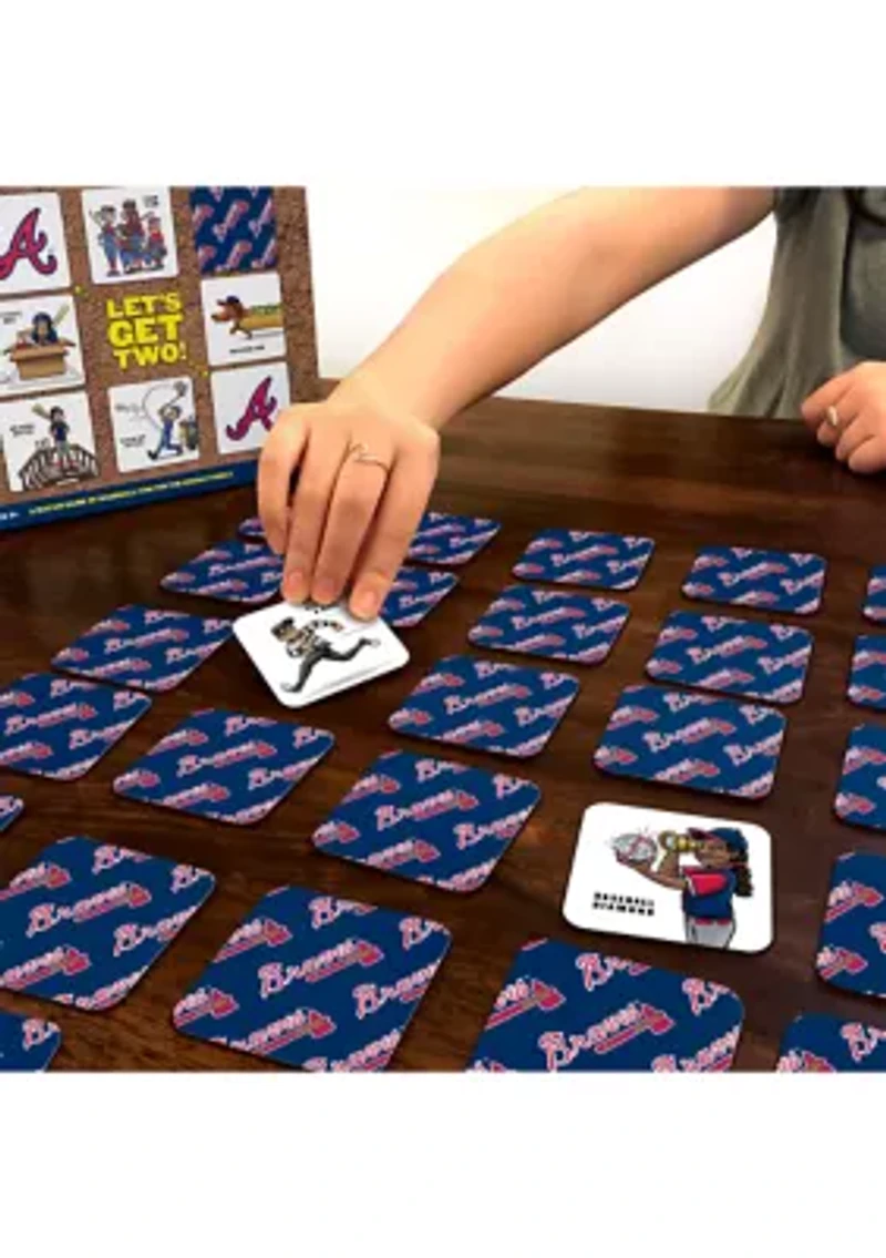 YouTheFan MLB Atlanta Braves Licensed Memory Match Game