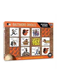 YouTheFan MLB Baltimore Orioles Licensed Memory Match Game