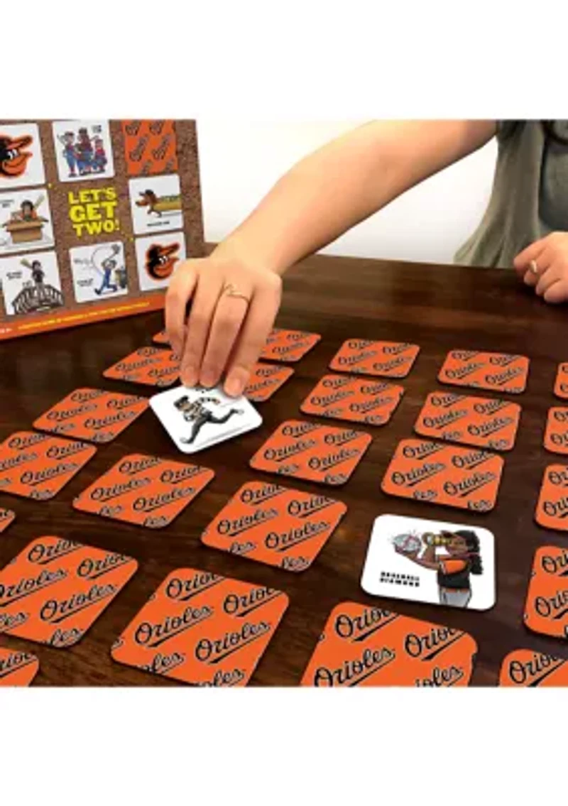 YouTheFan MLB Baltimore Orioles Licensed Memory Match Game