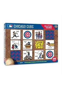 YouTheFan MLB Chicago Cubs Licensed Memory Match Game