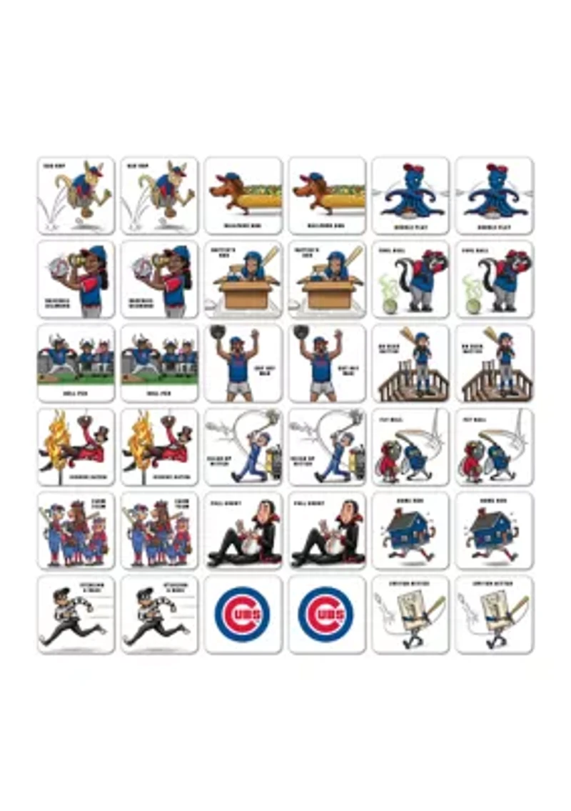 YouTheFan MLB Chicago Cubs Licensed Memory Match Game