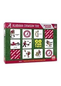 YouTheFan NCAA Alabama Crimson Tide Licensed Memory Match Game