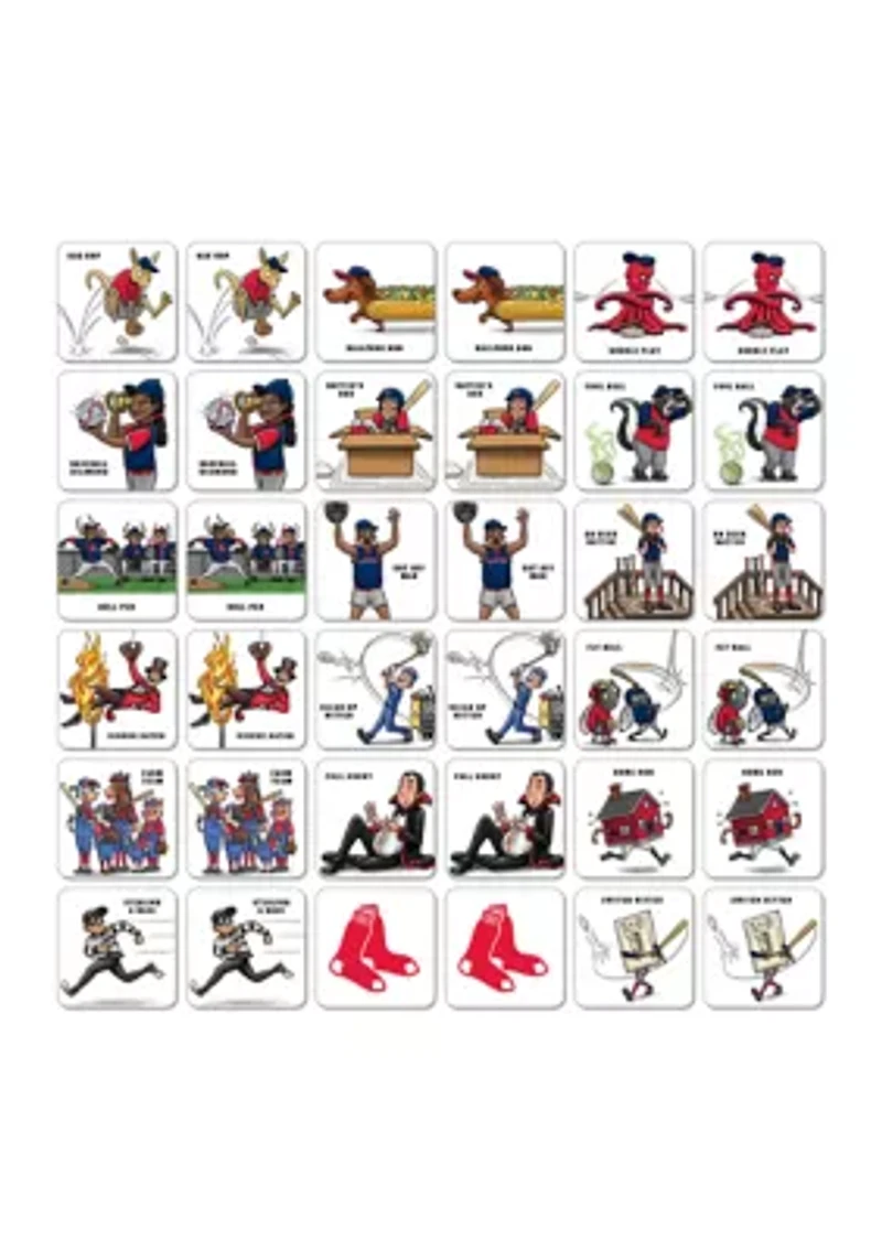 YouTheFan MLB Boston Red Sox Licensed Memory Match Game