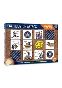 YouTheFan MLB Houston Astros Licensed Memory Match Game