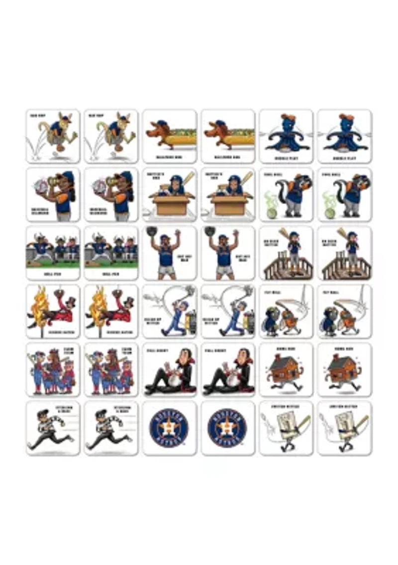 YouTheFan MLB Houston Astros Licensed Memory Match Game