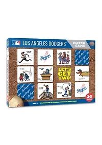 YouTheFan MLB Los Angeles Dodgers Licensed Memory Match Game
