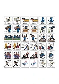 YouTheFan MLB Los Angeles Dodgers Licensed Memory Match Game