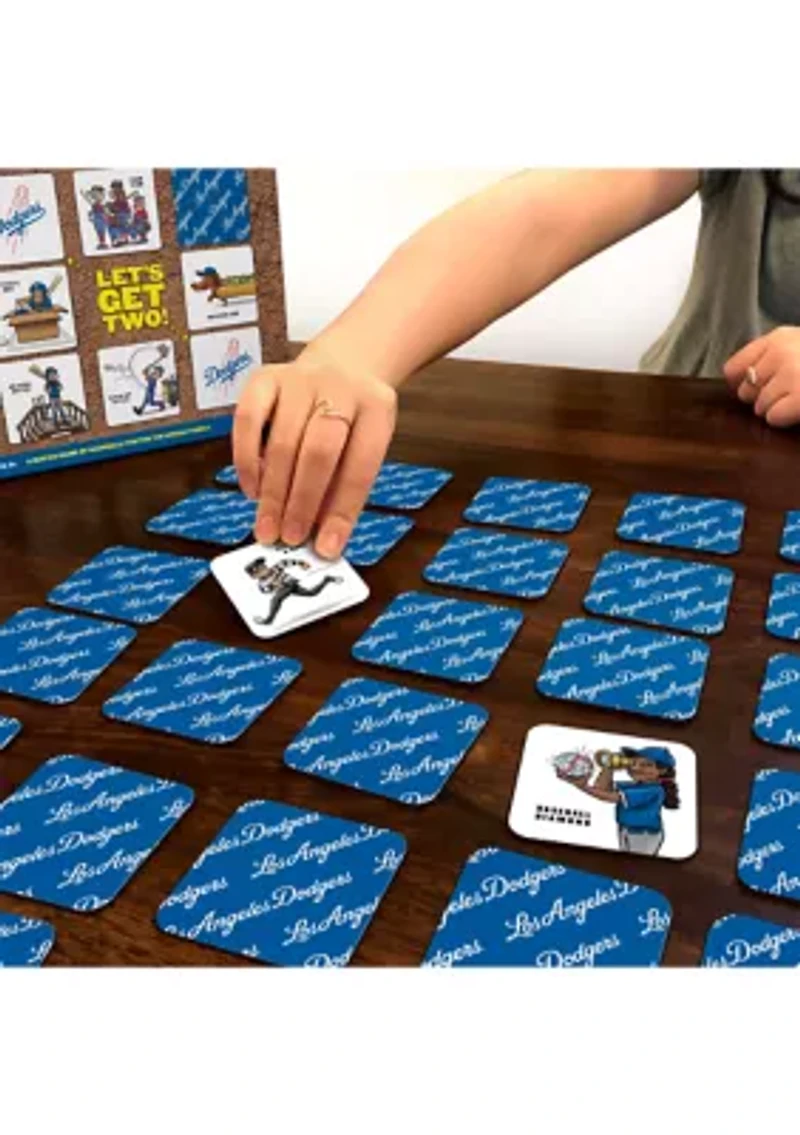 YouTheFan MLB Los Angeles Dodgers Licensed Memory Match Game