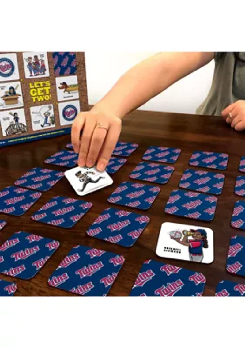 YouTheFan MLB Minnesota Twins Licensed Memory Match Game