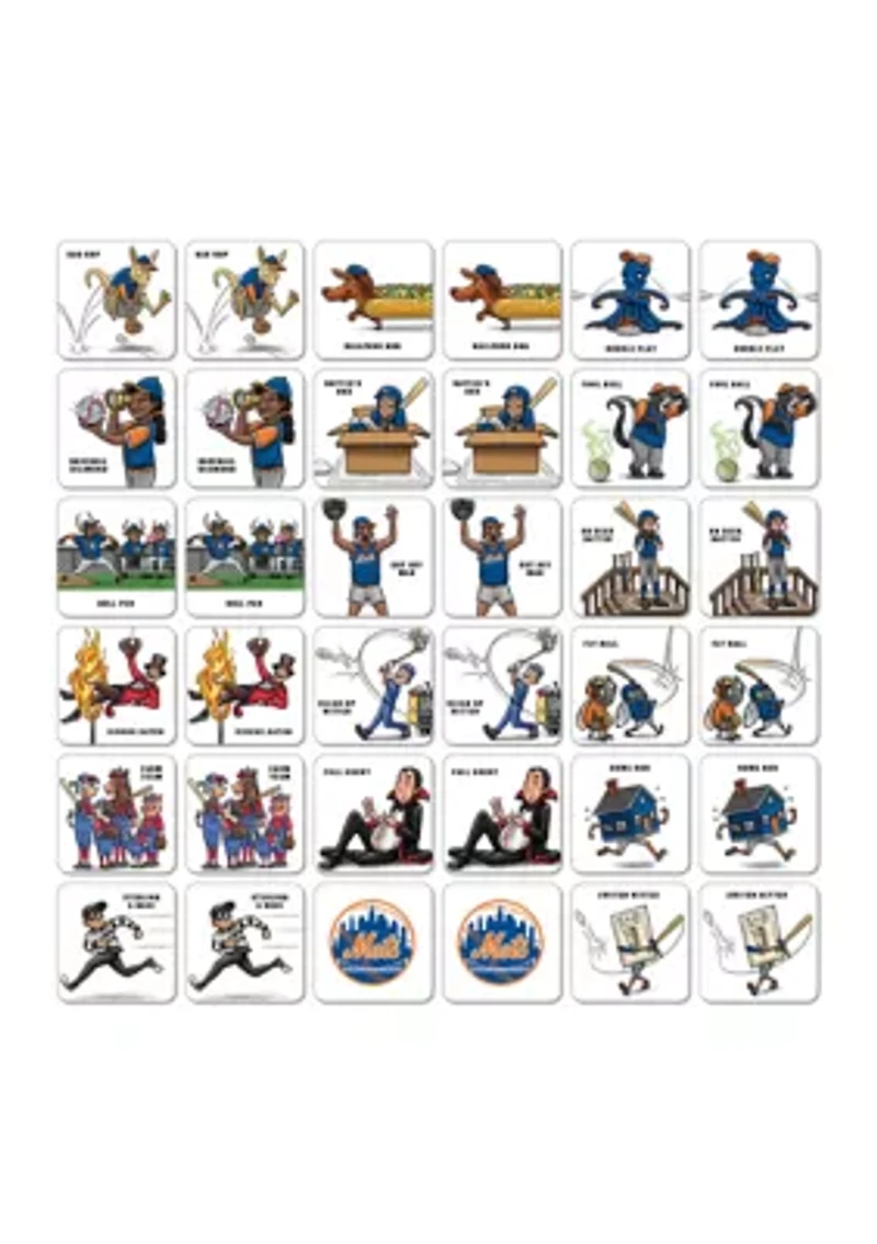YouTheFan MLB New York Mets Licensed Memory Match Game