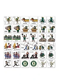 YouTheFan MLB Oakland Athletics Licensed Memory Match Game