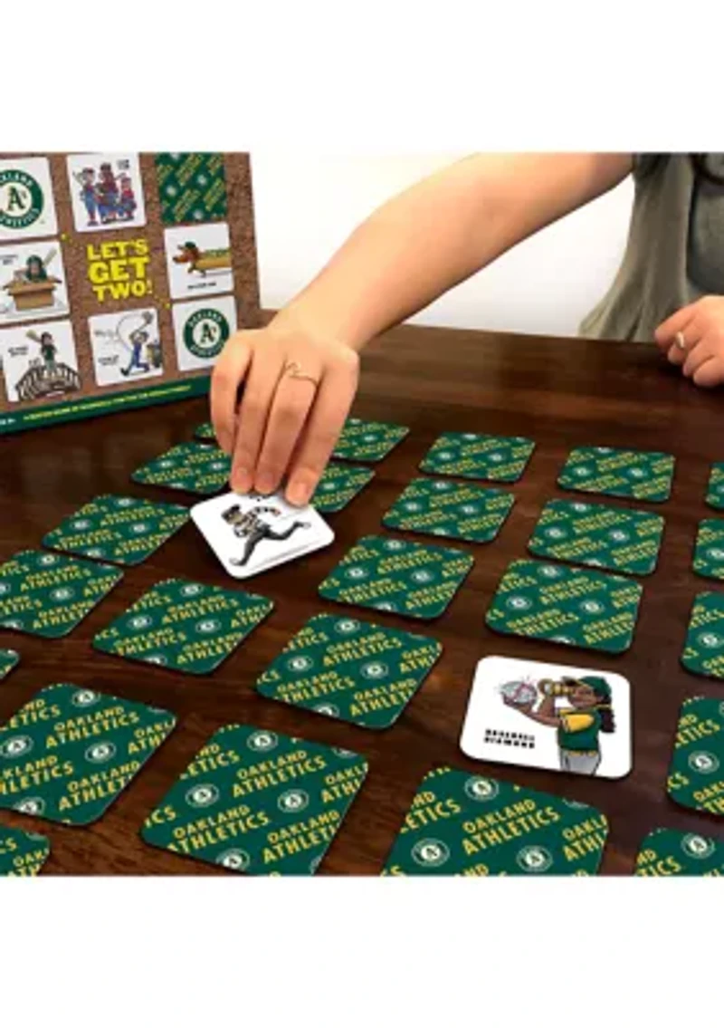 YouTheFan MLB Oakland Athletics Licensed Memory Match Game