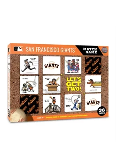 YouTheFan MLB San Francisco Giants Licensed Memory Match Game