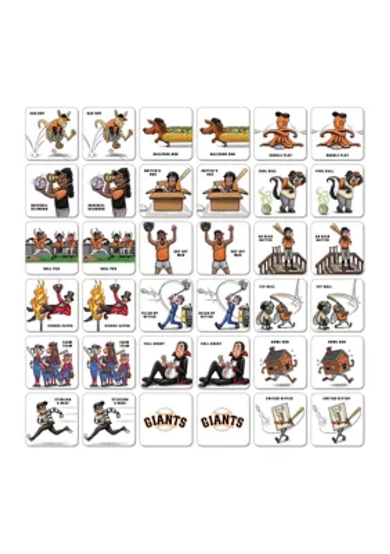 YouTheFan MLB San Francisco Giants Licensed Memory Match Game