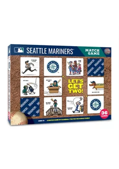 YouTheFan MLB Seattle Mariners Licensed Memory Match Game