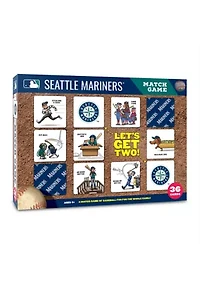 YouTheFan MLB Seattle Mariners Licensed Memory Match Game