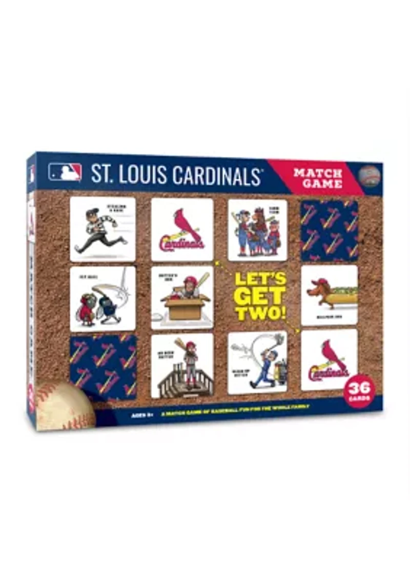 YouTheFan MLB St. Louis Cardinals Licensed Memory Match Game