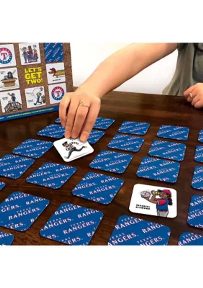 YouTheFan MLB Texas Rangers Licensed Memory Match Game